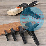 ONDY 2 Pack Of 9” Large Spring Clamps Heavy Duty Nylon Muslin Woodworking Clamps Photo Studio Backdrops Backgrounds Clamps Set, the Jaws Have a ONDY