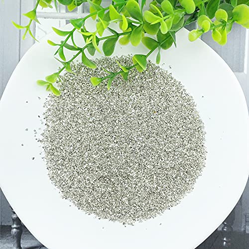 Jmassyang Crushed Glass Irregular Metallic Chips 100g Sprinkles Chunky Glitter for Nail Arts Craft Resin DIY Mobile Phone Case Vase Fillers Jewelry Jmassyang