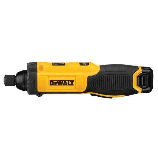 DEWALT 8V MAX Cordless Screwdriver, Gyroscopic, Rechargeable, Battery Included (DCF682N1),Black - WoodArtSupply