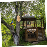 SUPVOX Hummingbird House Rustic Birdhouses Unfinished Birdhouses Outdoor Bird House Bird Breeder Outdoor Bird Aviary Small Outdoor Decoration Hanging SUPVOX