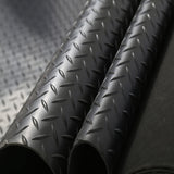Diamond Plate Rubber Flooring Rolls 16.5 x3.3 Ft x 3 mm Heavy Duty Garage Floor Runner Rubber Trailer Garage Floor Mats for Garage Warehouse Gym jxgzyy