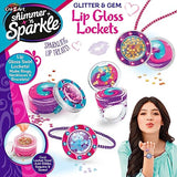 Cra-Z-Art Shimmer ‘n Sparkle Glitter & Gem Lip Gloss Lockets DIY Activity Set Cra-Z-Art