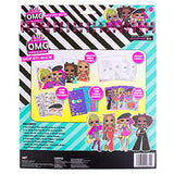 Horizon Group USA LOL OMG Make-Up Artist Magazine DIY Craft Kit, Design with Crayons, Stickers & More.Create Fashionable Looks Using Over 130 Stencil L.O.L. Surprise!