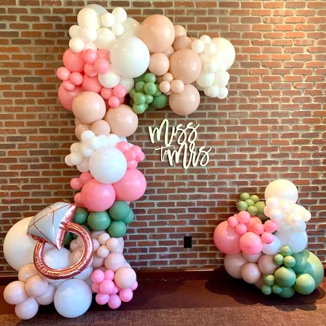 Miss to Mrs Wood Sign, Wedding Backdrop, Wedding Bar Sign, Bridal Shower, Bride to Be Backdrop, Wedding Decor, Bridal Shower Decor (MDF, Small (16")) - WoodArtSupply