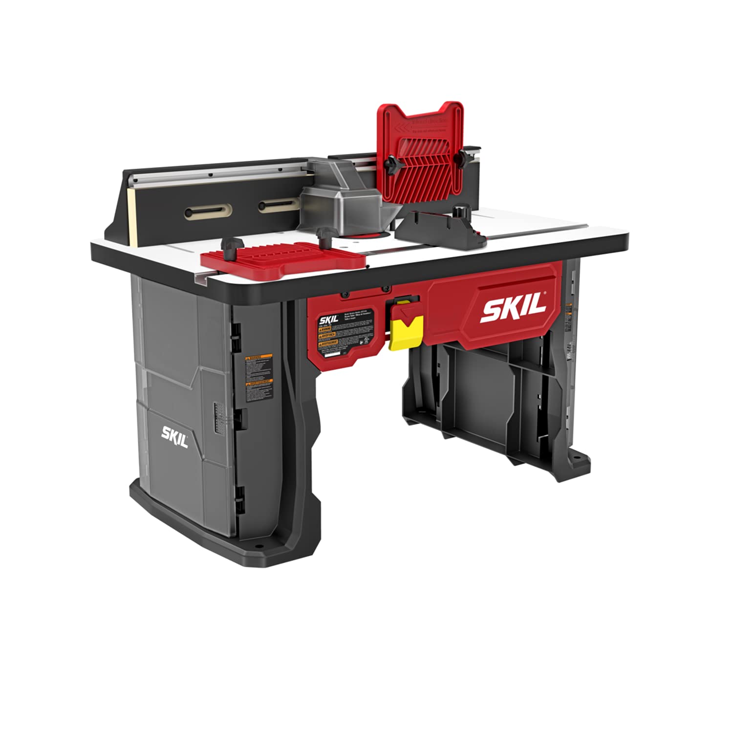 SKIL SRT1039 Benchtop Portable Router Table with Dual Sided Integrated Bit Storage - WoodArtSupply