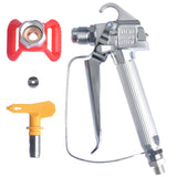 JWGJW Airless Paint Spray Gun & 517 Tip Suitable for All airless Paint Spraying Machines, Swivel Joint & High Pressure 3600 PSI (JW-122532) JWGJW