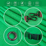 Stenffy Handmade Work Apron, Cotton Canvas, Multiple Pockets, Adjustable Cross Back Weight Apron, BBQ Cafe Kitchen Painting Carpenter Artist Apron, Stenffy