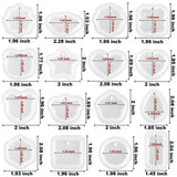RESINWORLD Multi-Functional Small Silicone Molds Set for Resin + 16pcs Variety Geometric Pendant Silicone Molds with Hanging Hole ResinWorld