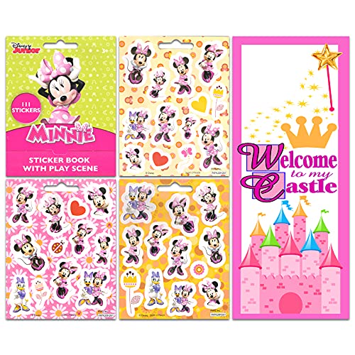 Disney Minnie Mouse Stickers Activity Bundle - Set Includes Minnie