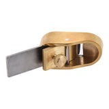 Btuty Convex Curved Sole Woodworking Plane Cutter Brass Luthier Tool for Violin Viola Cello Wooden Instrument Btuty