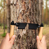 WILLBOND 2 Pcs Draw Shave Knife Set Draw Shave Knife Include Curved Draw Knife Straight Draw Knife Wood Working Tools Draw Shave Tool Woodworking WILLBOND