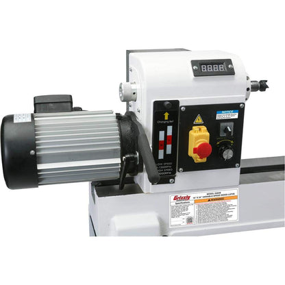 Grizzly Industrial G0838-16" x 24" Variable-Speed Wood Lathe - WoodArtSupply