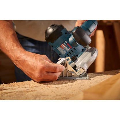 Bosch CCS180-B15 18V 6-1/2 Inch Blade-Left Cordless Circular Saw Kit with CORE18V 4.0 Ah Advanced Battery (Renewed) - WoodArtSupply