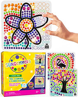 SUNGEMMERS Diamond Window Art Craft Kits for Kids 8-12 - Fun for Girls Ages 8-12, Spring Crafts for Kids Ages 8-12 - Great 6 7 8 9 10 Year Old Girl PURPLE LADYBUG