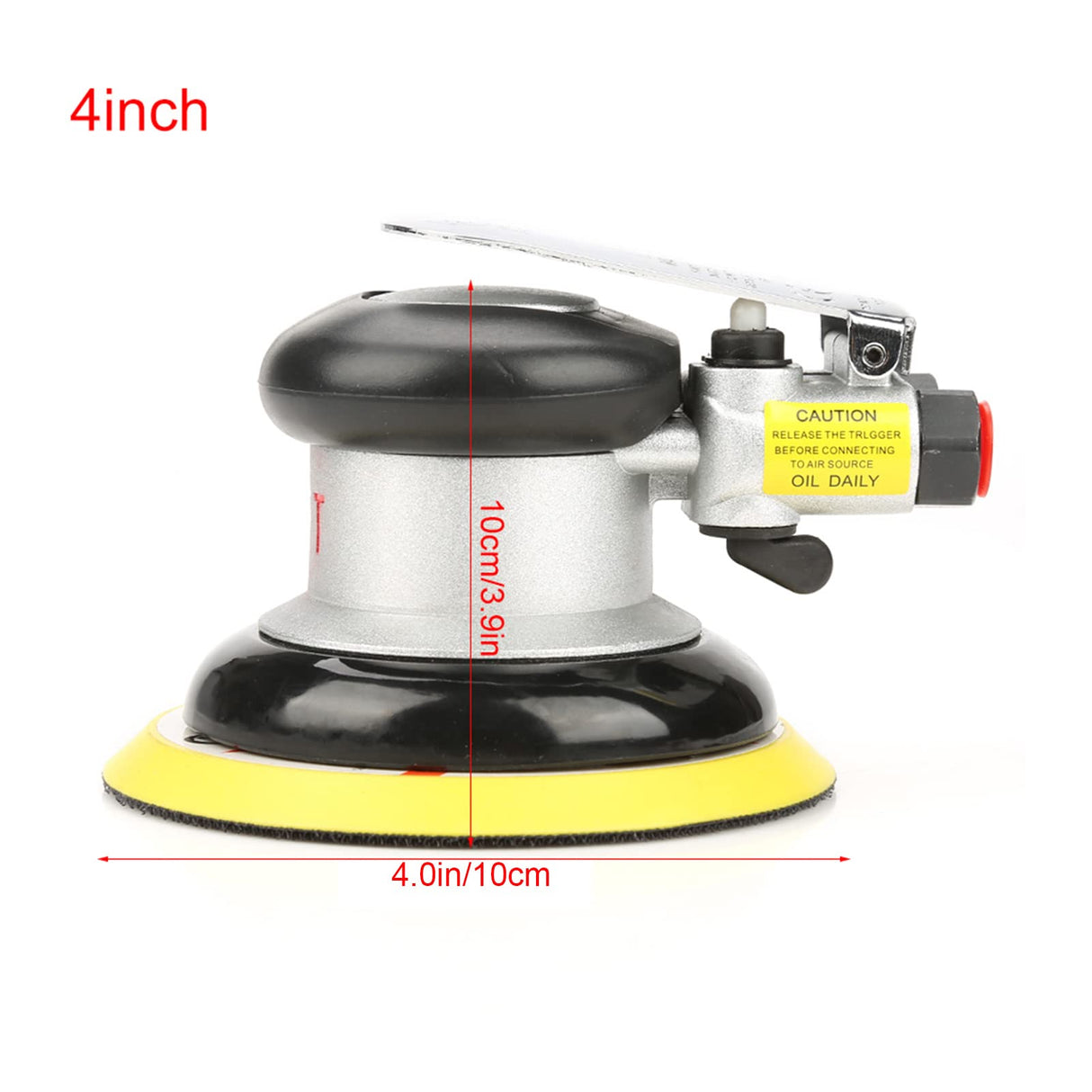Air Sander, Air Sander AT-780 5inch/4inch Air Random Orbital Sander Round Polisher Pneumatic Hand Sanding Tool for Surface, Random Orbit Sanders (4 FTVOGUE