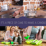 Candle Dyes for Soy Candle Making - Wax Сolor Dye Color Chips for Soy Wax - 16 Popular Colors Wax Dye Flakes Candle Shop