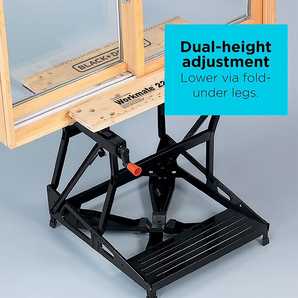 BLACK+DECKER Portable Work Bench and Vise (WM225-A) BLACK+DECKER