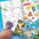 Crayola Pokémon Squirtle Coloring Art Case, 71+ pcs., Coloring Pages and Markers, Gift for Kids, Ages 4, 5, 6, 7, 8 Crayola