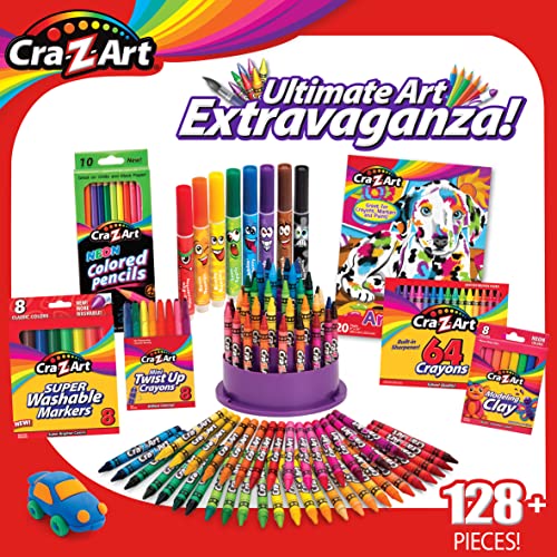 Cra-Z-Art Ultimate Art Extravaganza Tub (130 Piece) - WoodArtSupply