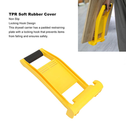 Ergonomic Drywall Carrier - ABS Plastic Panel Carrier Tool, Drywall Carrying Handle with 176lbs Load Bearing, Hercules Gripper Drought for Panel,