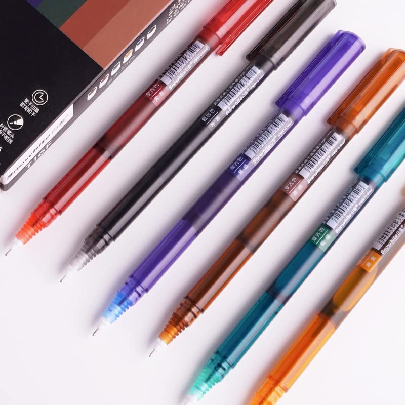 EYEYE 15 Pcs Rollerball Pens Ink Fine Tip Pens，Multicolored 15 Colors Quick Drying 0.5mm Extra Fine Point Liquid Ink RollerBall Pens Fine Point, - WoodArtSupply