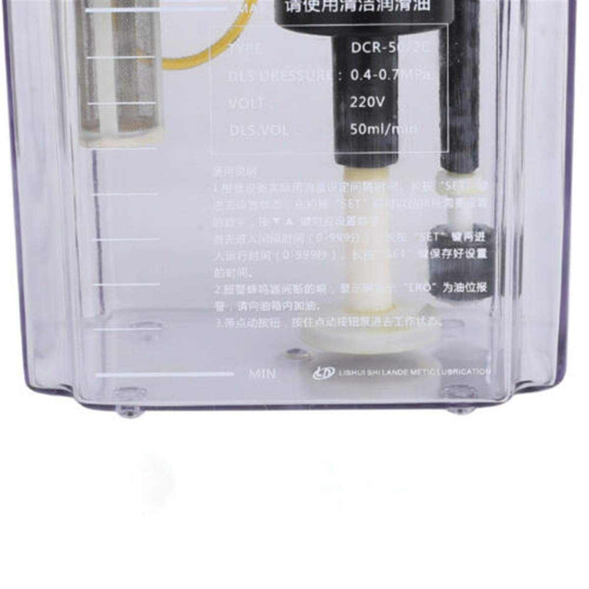 110V 2L Dual Digital Display Automatic Electric Lubrication Pump Oiler NC Pump CNC Engraving Router Machine Oil Pump ele ELEOPTION