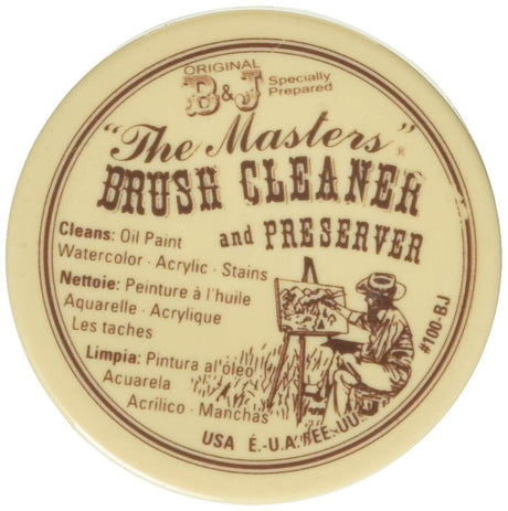 General Pencil Company Inc., The Masters Brush Cleaner & Preserver 1 Oz. Darice