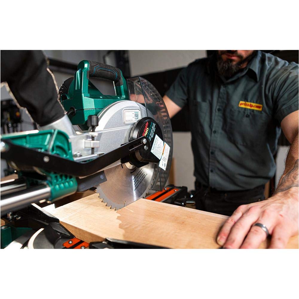 Grizzly PRO T31634-10" Double-Bevel Sliding Compound Miter Saw - WoodArtSupply