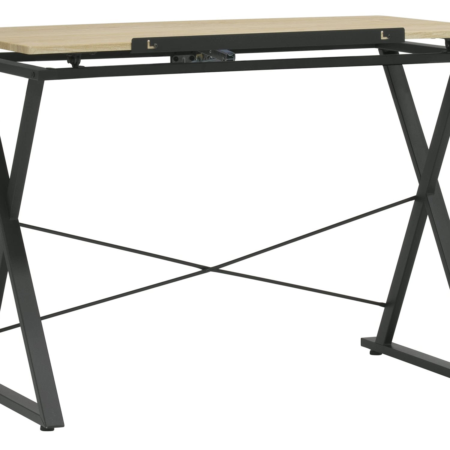 SD STUDIO DESIGNS Axiom II Drawing 42" Wide Adjustable Top Drafting Table, Graphite Black/Ashwood SD STUDIO DESIGNS