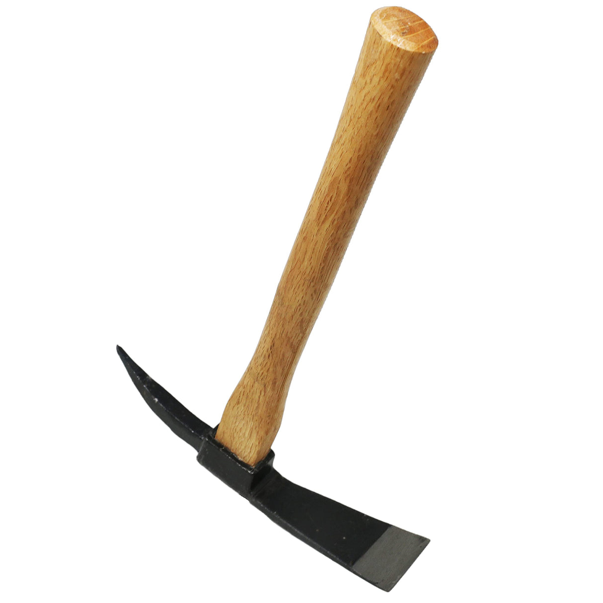 KAKURI Pick Axe for Digging 14-3/4" Garden Pick Mattock Hoe, Heavy Duty Japanese Hand Forged Steel, Pickaxe Tool for Digging, Weeding, Cultivating, KAKURI