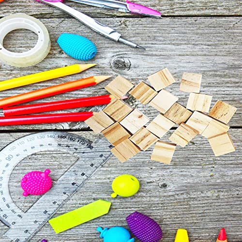 200 Pcs Wood Blank Letter Tiles, XYSMZM Wooden Blank Scrabble Tiles for DIY Craft Supplies Decoration XYSMZM