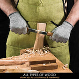 BeaverCraft Draw Knife DK1-4,3" Straight Shave Wood Carving Tools Woodworking Hand Tool Wood Carving Draw Knife BeaverCraft