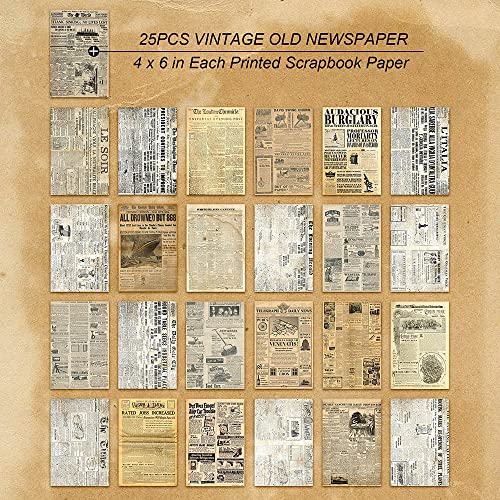 GIFTSFARM 150 Sheets of Scrapbook Paper, Aesthetic Vintage Scrapbooking Supplies Pack, Ephemera for Junk Journal, Cute Notebook Stationary Journal - WoodArtSupply