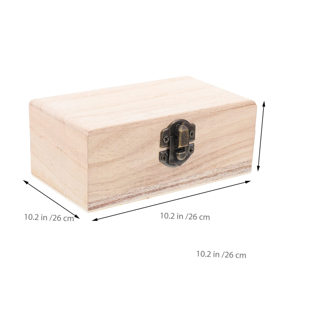 Unomor 5pcs Box Box Diy Wooden Box Unpainted Wood Boxes Jewelry Holder Jewelry Organizer for Necklaces Earring Organizer Tray Small Wooden Boxes for Unomor