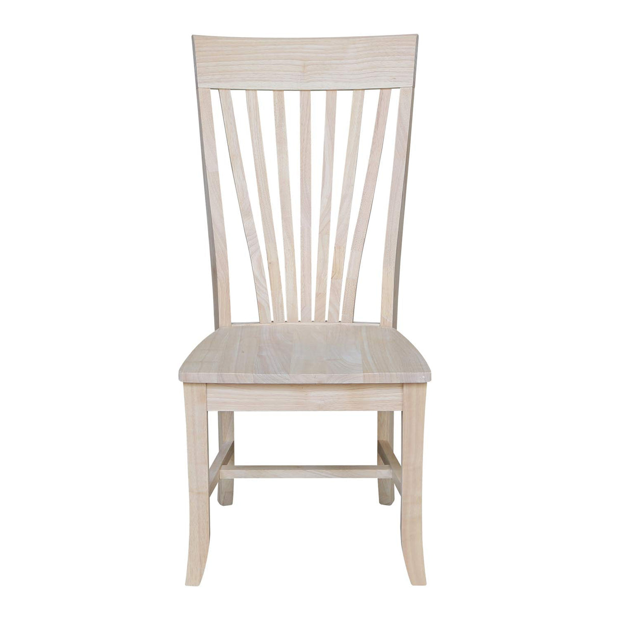 IC International Concepts International Concepts Amanda, Set of 2 Chair, Unfinished IC International Concepts