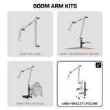 Mullet ThirdHand Dust Collection Boom Arm (Boom Arm + Cyclone) Mullet