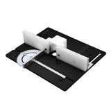 Router Lift Metal Router Lift System Kit, Router Lift System Full Installation Set,Aluminum Woodworking Insert Base Plate,Router Table Insert Plate JUOPZKENN