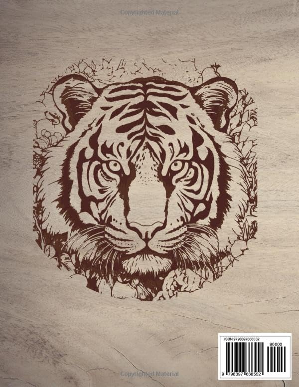 Pyrography Patterns: Animals in Nature for Tracing & Woodburning WoodArtSupply