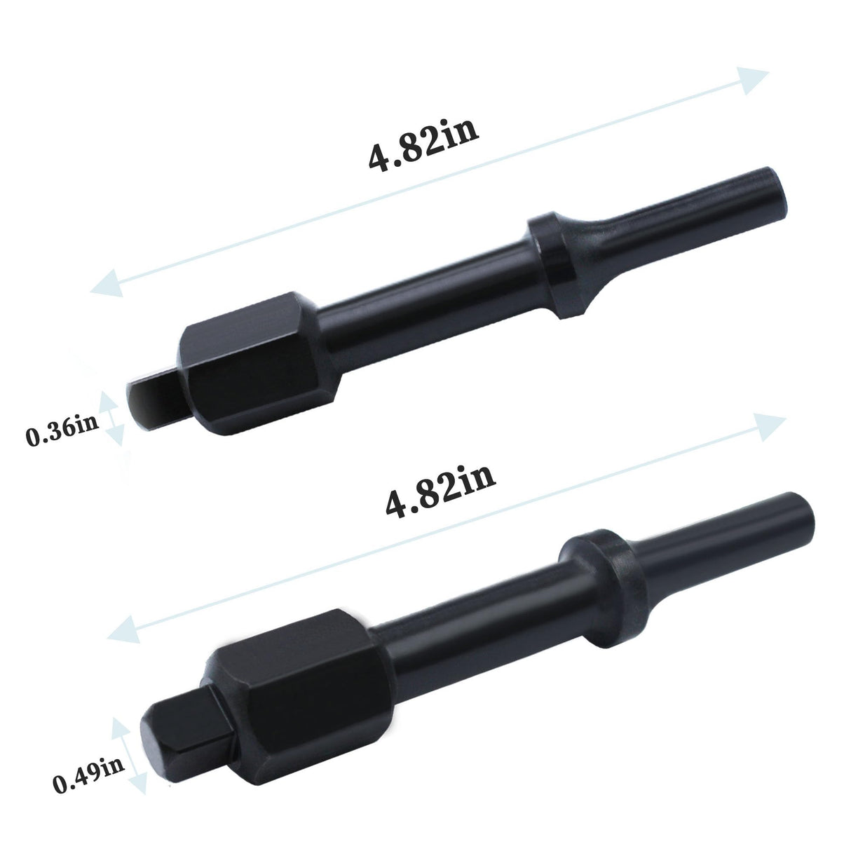 IGIUA 32029 Air Hammer Socket Adapter, 37315 3/8" & 37316 1/2" Shake 'n break Pneumatic Bolt Breaker Set,2-Piece IGIUA