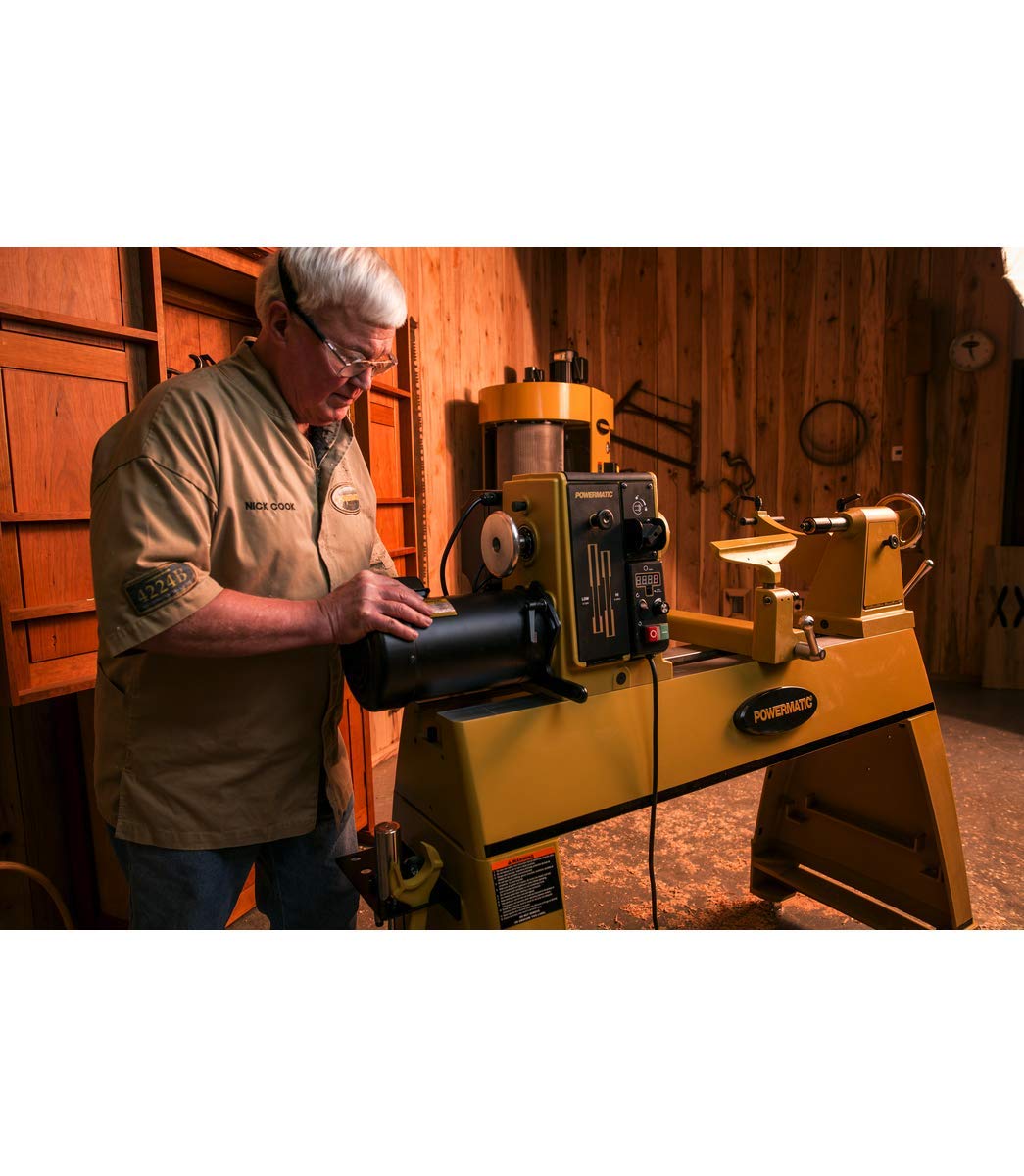 Powermatic 20" x 35" Woodworking Lathe, 2 HP, 1Ph 220V (Model 3520C) Powermatic