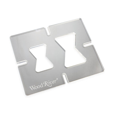 WoodRiver Router Inlay Template Bowtie