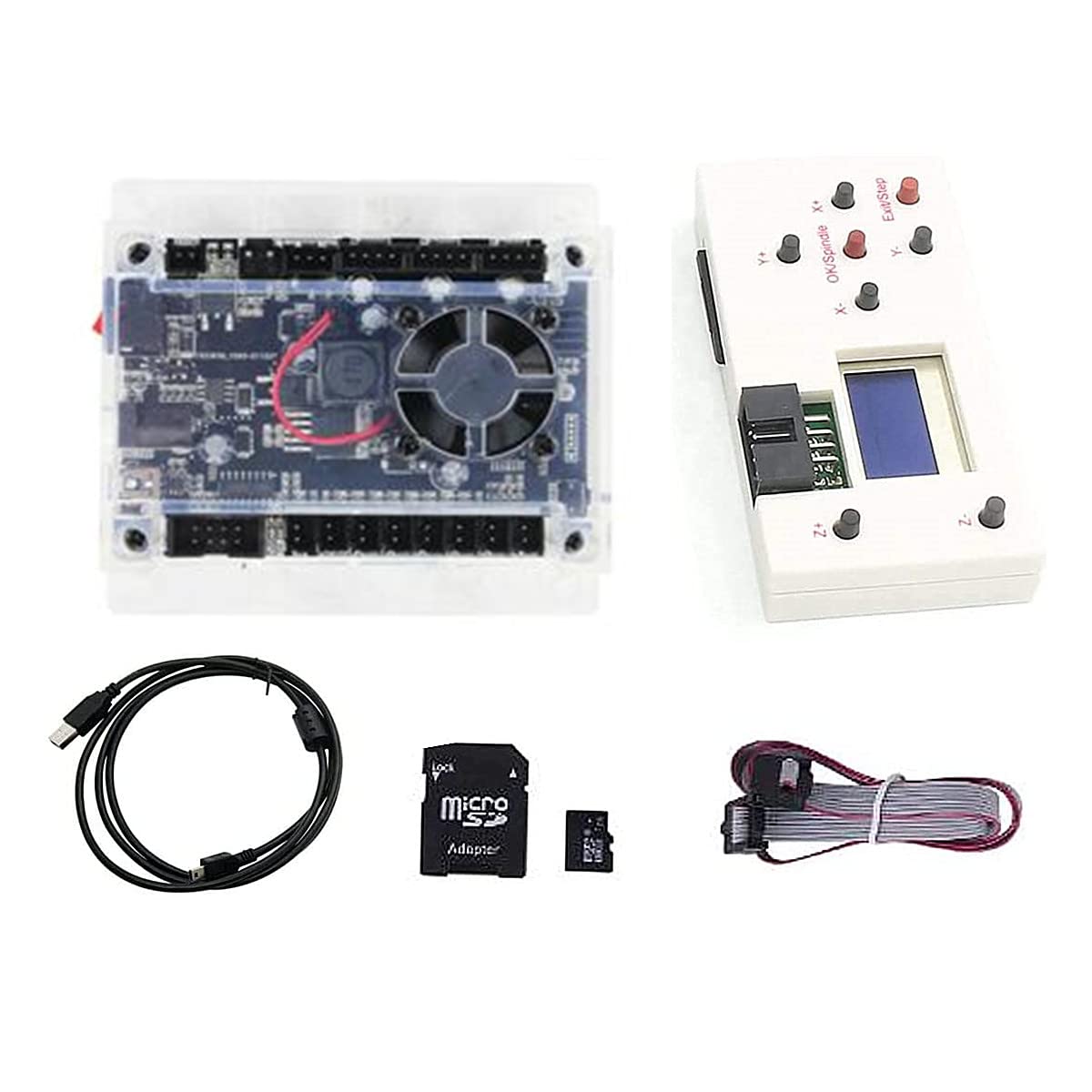 CNCTOPBAOS 3 Axis GRBL Control Board USB Port CNC Router Controller Board grbl 1.1f with GRBL Offline Controller Remote Hand Control for CNC