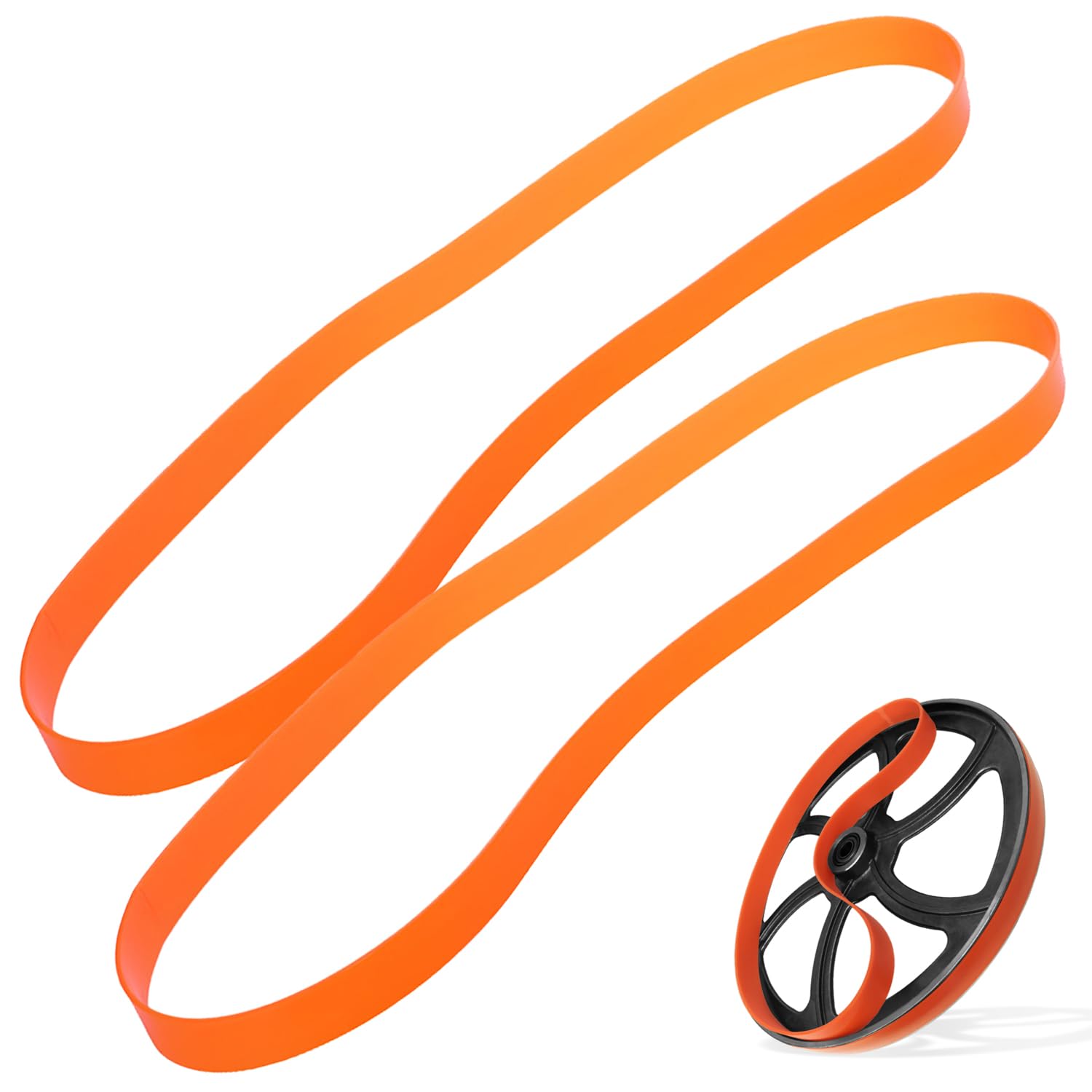 Impresa Urethane Band Saw Tires - 2 Pack - Fits 14 x 1 x 095-Inch Saws - Great for Metal and Wood Cutting - Compatible with Most Bandsaws - No IMPRESA