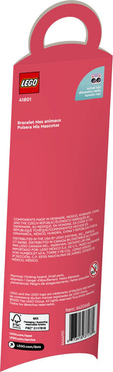 LEGO DOTS My Pets Bracelet 41801, Jewelry Making Kit for Girls and Boys with Dangling Charms, DIY Creative Toy Craft Set, Animal Theme with Kitty and LEGO