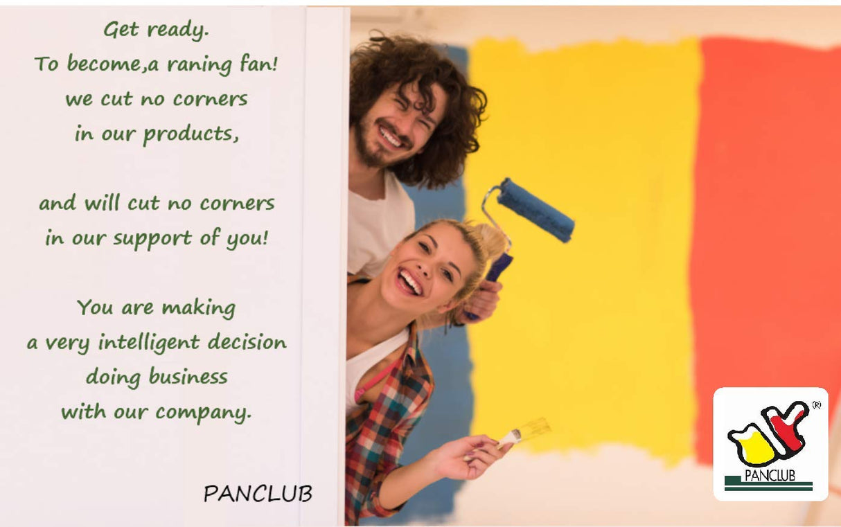 PANCLUB Foam Paint Brush Set 2 inch, Sponge Brush Paint 20 Pack with Wood Handles,Great for Art, Varnishes, Acrylics, Stains, Crafts PANCLUB