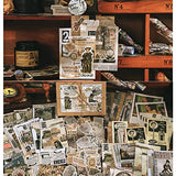 200 Pieces Vintage Ephemera Scrapbooking Supplies Pack for Journaling, Decoupage Paper Scrapbook Stickers Kit for Bullet Junk Journal Planners Esweny