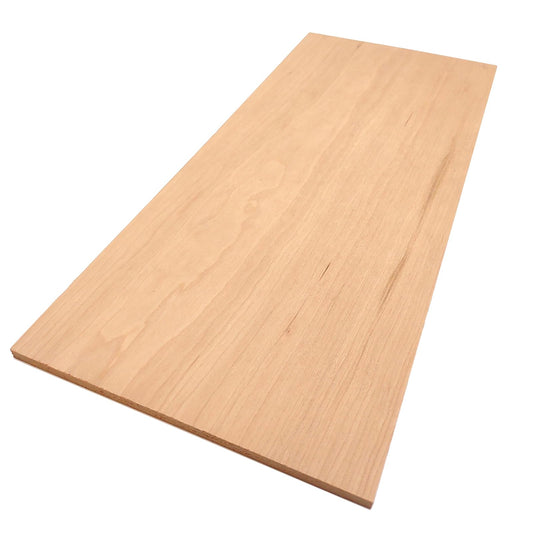 The Hardwood Edge Cherry Wood Planks - 4-Pack Cherry Craft Wood for Unfinished Wood Crafts - 1/8’’ (3mm) 100% Pure Hardwood - Laser Engraving Blanks - WoodArtSupply