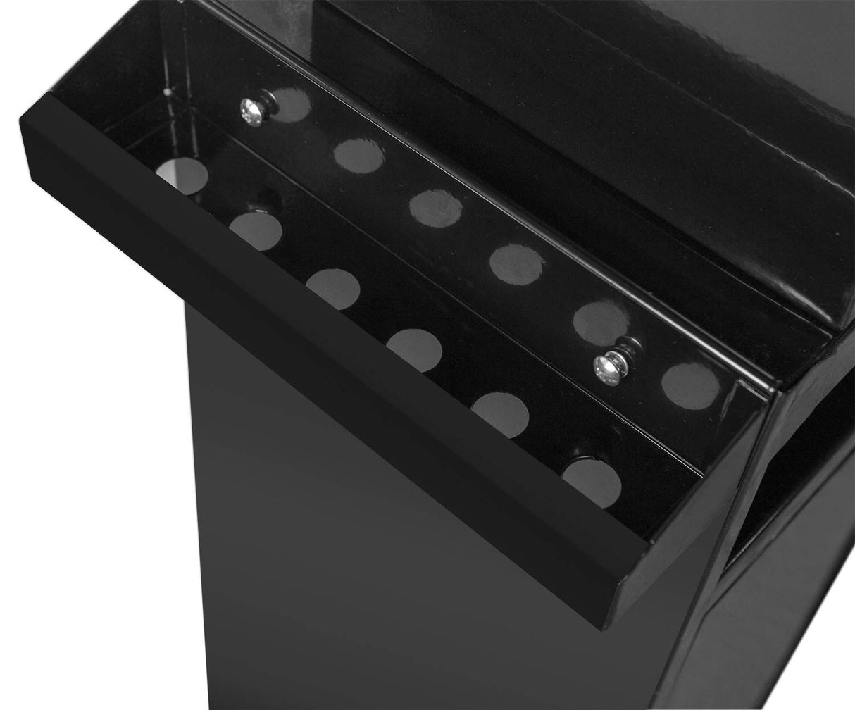 ROAD DAWG Torin Rolling Garage Workshop Organizer: Detachable 4 Drawer Tool Chest with Large Storage Cabinet and Adjustable Shelf, Black ROAD DAWG