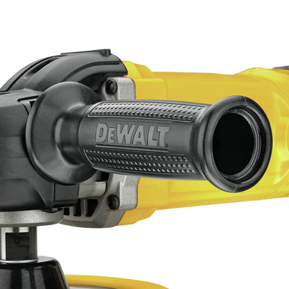 DEWALT Buffer Polisher, 7”-9”, 12 amp, Variable Speed Dial 0-3,500 RPM’s, Corded (DWP849X) Yellow, Large