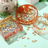 Cosmos Themed Resin Fillers and Resin Fillers Moon Star Resin Charms Alloy Epoxy Resin Supplies (Gold, Silver, Rose Gold, 82 Pieces) Hicarer